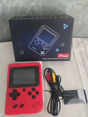 Game Box Plus 400 In 1 Handheld Retro Gamepad - Red New
